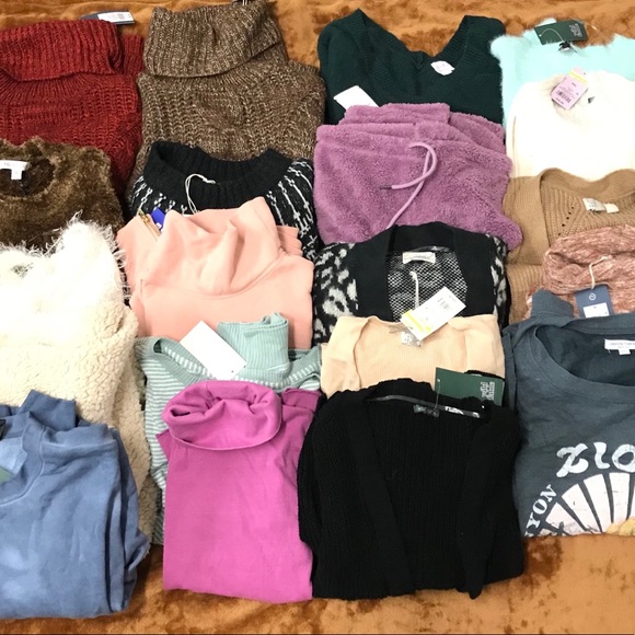 Target Sweaters - NWT 20 Fall Winter Sweater reseller Lot MSRP $400+